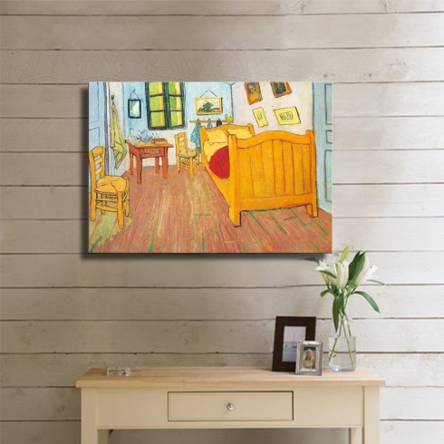 Vincent Van Gogh Bedroom (2) Kanvas Tablo
