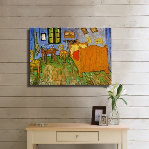 Vincent Van Gogh Bedroom Kanvas Tablo