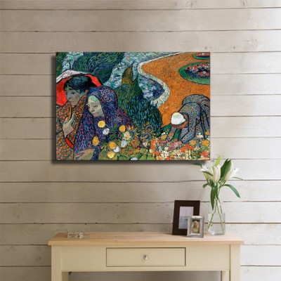 Van Gogh Memory of The Garden at Etten Kanvas Tablo
