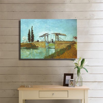 Vincent Van Gogh Bridge at Arles Kanvas Tablo