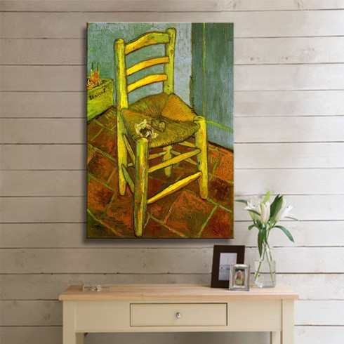 Vincent Van Gogh Chair Kanvas Tablo