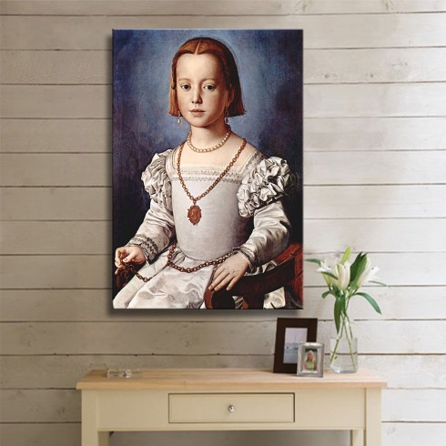 Il Bronzino (3) Kanvas Tablo