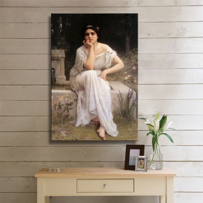 Lenoir Charles Amable Meditation Kanvas Tablo