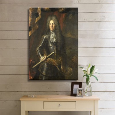 Van Der Werff Adriaen Godard Van Reede Heer Van Amerongen Kanvas Tablo