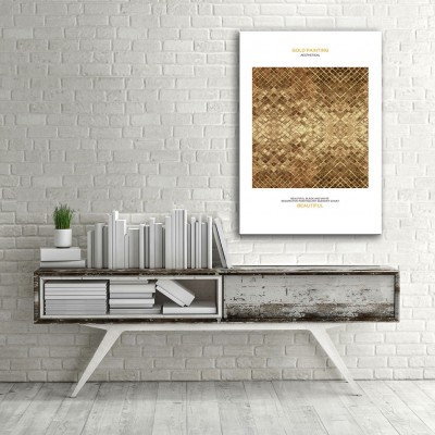 Baklava Desenleri Dekoratif Kanvas Tablo