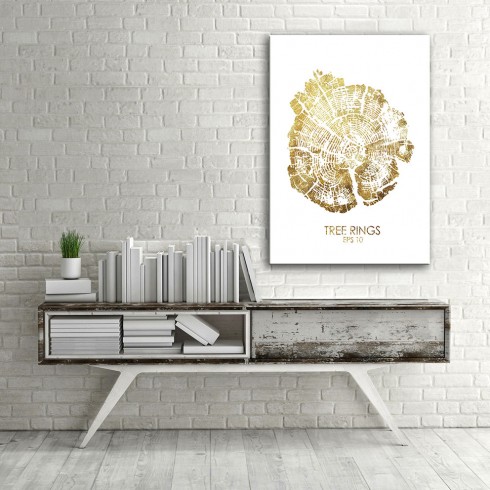 Ağacın Yaşı Dikey Kanvas Tablo Ağacın Yaşı Dikey Kanvas Tablo