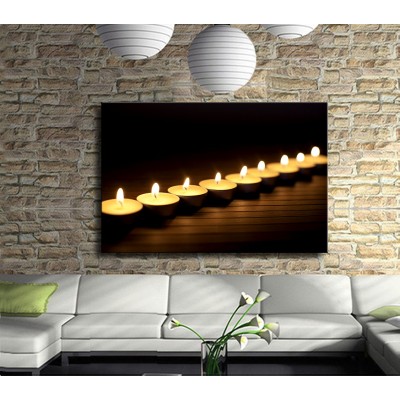 Mumun Aydınlığı Modern Kanvas Tablo