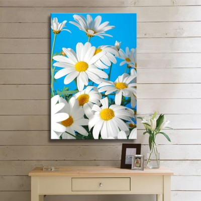 Neşeli Papatyalar Kanvas Tablo