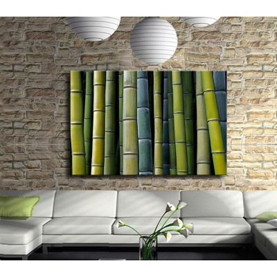 Bambu Manzarası Kanvas Tablo