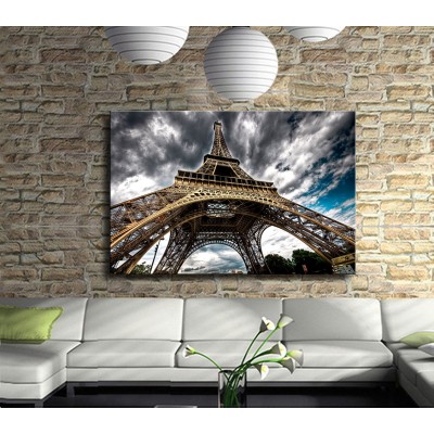 Paris Eyfel Kulesi Kanvas Tablo 