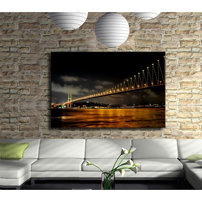 Boğaziçi Köprüsü İstanbul Kanvas Tablo 