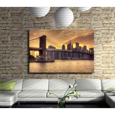 Brooklyn New York Brıdge Kanvas Tablo 