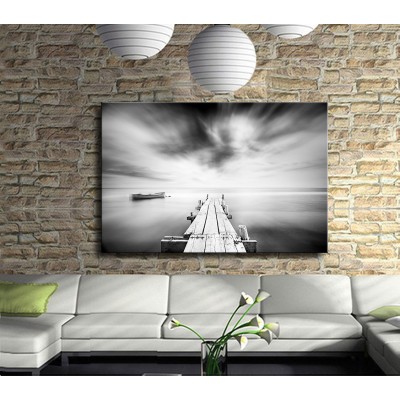 Sonsuzluğa Giden İskele Kanvas Tablo 